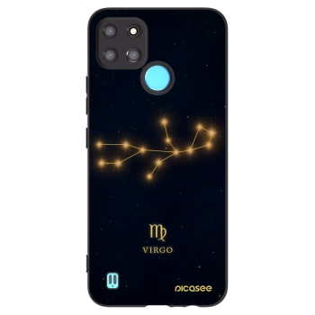 Picasee silikonski črni ovitek za Realme C21Y - VIRGO