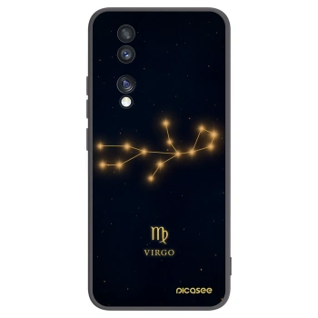Picasee silikonski črni ovitek za Honor 70 - VIRGO