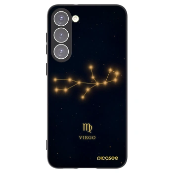 Picasee silikonski črni ovitek za Samsung Galaxy S23+ 5G - VIRGO