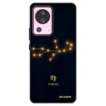 Picasee silikonski črni ovitek za Xiaomi 13 Lite - VIRGO