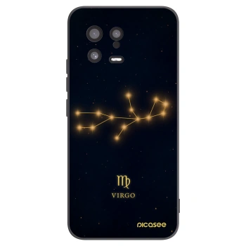 Picasee silikonski črni ovitek za Xiaomi 13 - VIRGO