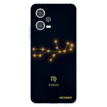 Picasee silikonski prozorni ovitek za Xiaomi Redmi Note 12 5G - VIRGO