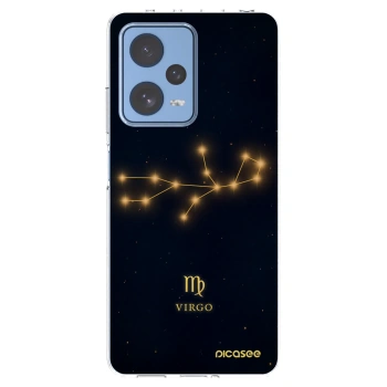 Picasee silikonski prozorni ovitek za Xiaomi Redmi Note 12 Pro 5G - VIRGO