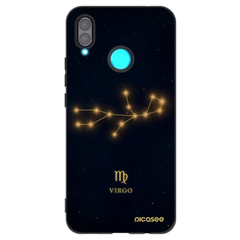 Picasee silikonski črni ovitek za Huawei Nova 3 - VIRGO