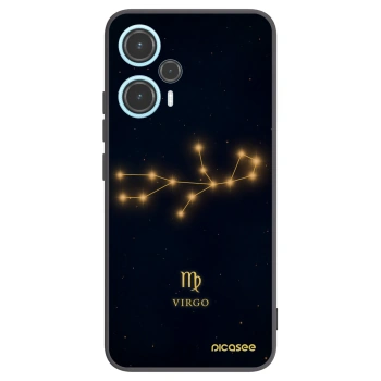 Picasee silikonski črni ovitek za Xiaomi Poco F5 - VIRGO