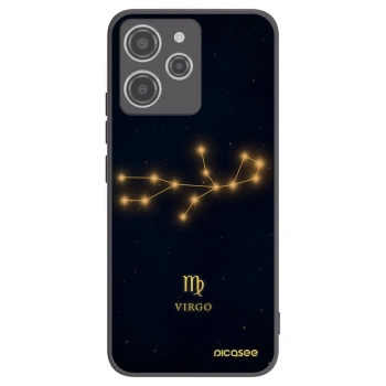Picasee silikonski črni ovitek za Xiaomi Redmi 12 4G - VIRGO