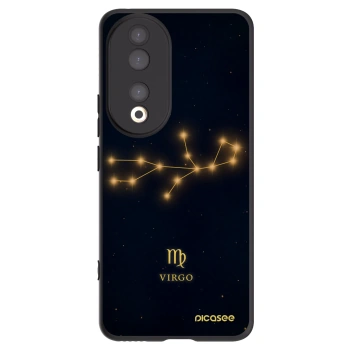 Picasee silikonski črni ovitek za Honor 90 5G - VIRGO