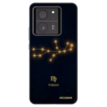 Picasee silikonski črni ovitek za Xiaomi 13T - VIRGO