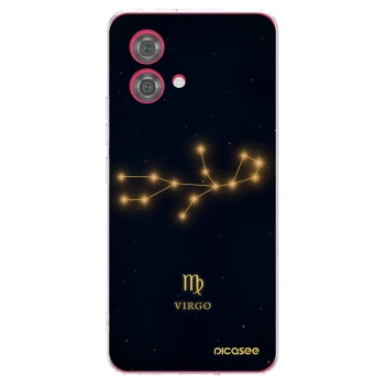 Picasee silikonski prozorni ovitek za Motorola Moto G84 5G - VIRGO