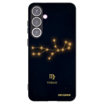 Picasee silikonski črni ovitek za Samsung Galaxy S24+ S926B 5G - VIRGO