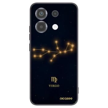Picasee silikonski črni ovitek za Xiaomi Poco X6 - VIRGO