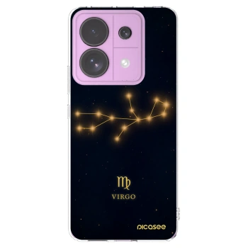 Picasee silikonski prozorni ovitek za Xiaomi Redmi Note 13 Pro 5G - VIRGO