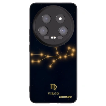 Picasee silikonski črni ovitek za Xiaomi 14 Ultra - VIRGO