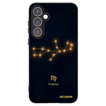 Picasee silikonski črni ovitek za Samsung Galaxy A55 5G A556B - VIRGO