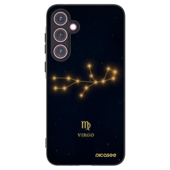 Picasee silikonski črni ovitek za Samsung Galaxy A35 5G A356B - VIRGO