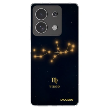 Picasee silikonski prozorni ovitek za Xiaomi Redmi Note 13 4G - VIRGO