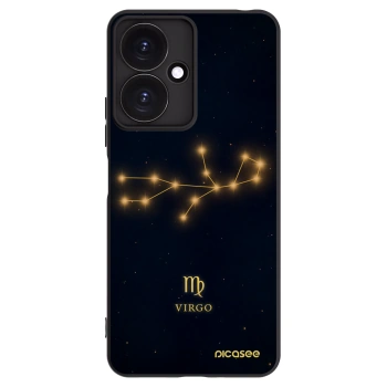 Picasee silikonski črni ovitek za Xiaomi Redmi 13C 5G - VIRGO