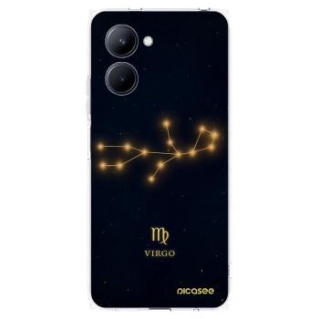 Picasee silikonski prozorni ovitek za Realme C33 (2023) - VIRGO