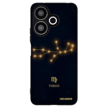 Picasee silikonski črni ovitek za Xiaomi Redmi 13 4G - VIRGO
