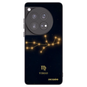 Picasee silikonski črni ovitek za OnePlus 12 5G - VIRGO
