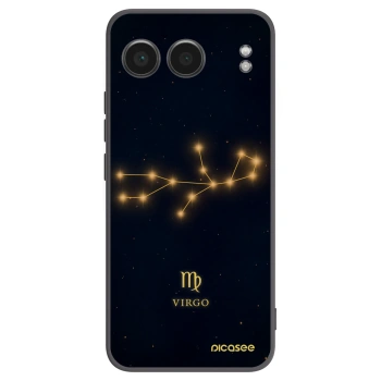 Picasee silikonski črni ovitek za OnePlus Nord 4 - VIRGO