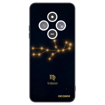 Picasee silikonski črni ovitek za Xiaomi Redmi 14C - VIRGO