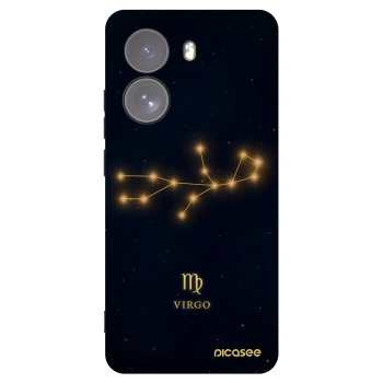 Picasee silikonski črni ovitek za Xiaomi Poco X7 - VIRGO