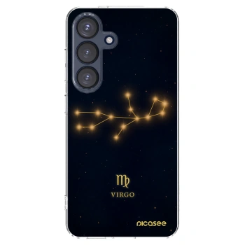 Picasee silikonski prozorni ovitek za Samsung Galaxy S25 5G - VIRGO