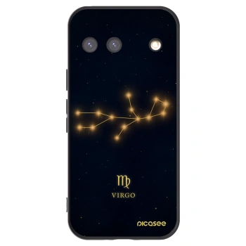 Picasee silikonski črni ovitek za Google Pixel 9 - VIRGO