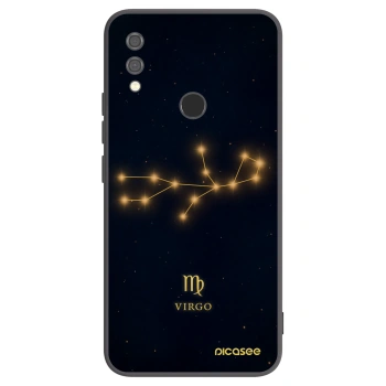 Picasee silikonski črni ovitek za Xiaomi Redmi Note 7 - VIRGO