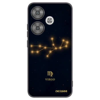 Picasee silikonski črni ovitek za Xiaomi Poco F6 - VIRGO