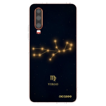 Picasee silikonski prozorni ovitek za Huawei P30 - VIRGO