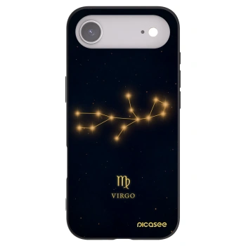 Picasee silikonski črni ovitek za Apple iPhone Air - VIRGO