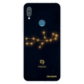 Picasee silikonski prozorni ovitek za Huawei Y6 2019 - VIRGO