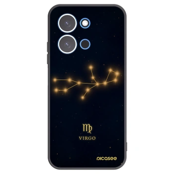 Picasee silikonski črni ovitek za Xiaomi Redmi 15C 4G - VIRGO