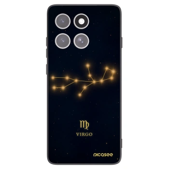 Picasee silikonski črni ovitek za Motorola Edge 60 Fusion - VIRGO