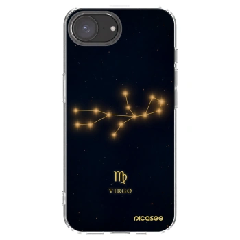 Picasee silikonski prozorni ovitek za Apple iPhone 17e - VIRGO