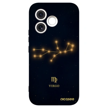 Picasee silikonski črni ovitek za Honor 600 Lite - VIRGO