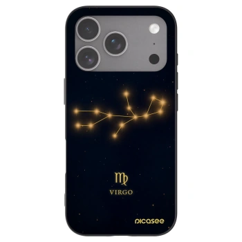 Picasee silikonski črni ovitek za Apple iPhone 18 Pro - VIRGO