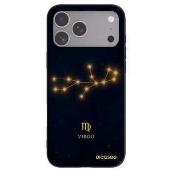 Picasee silikonski črni ovitek za Apple iPhone 18 Pro Max - VIRGO