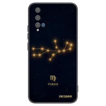 Picasee silikonski črni ovitek za Huawei Nova 5T - VIRGO