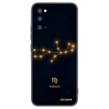 Picasee silikonski črni ovitek za Samsung Galaxy S20 G980F - VIRGO