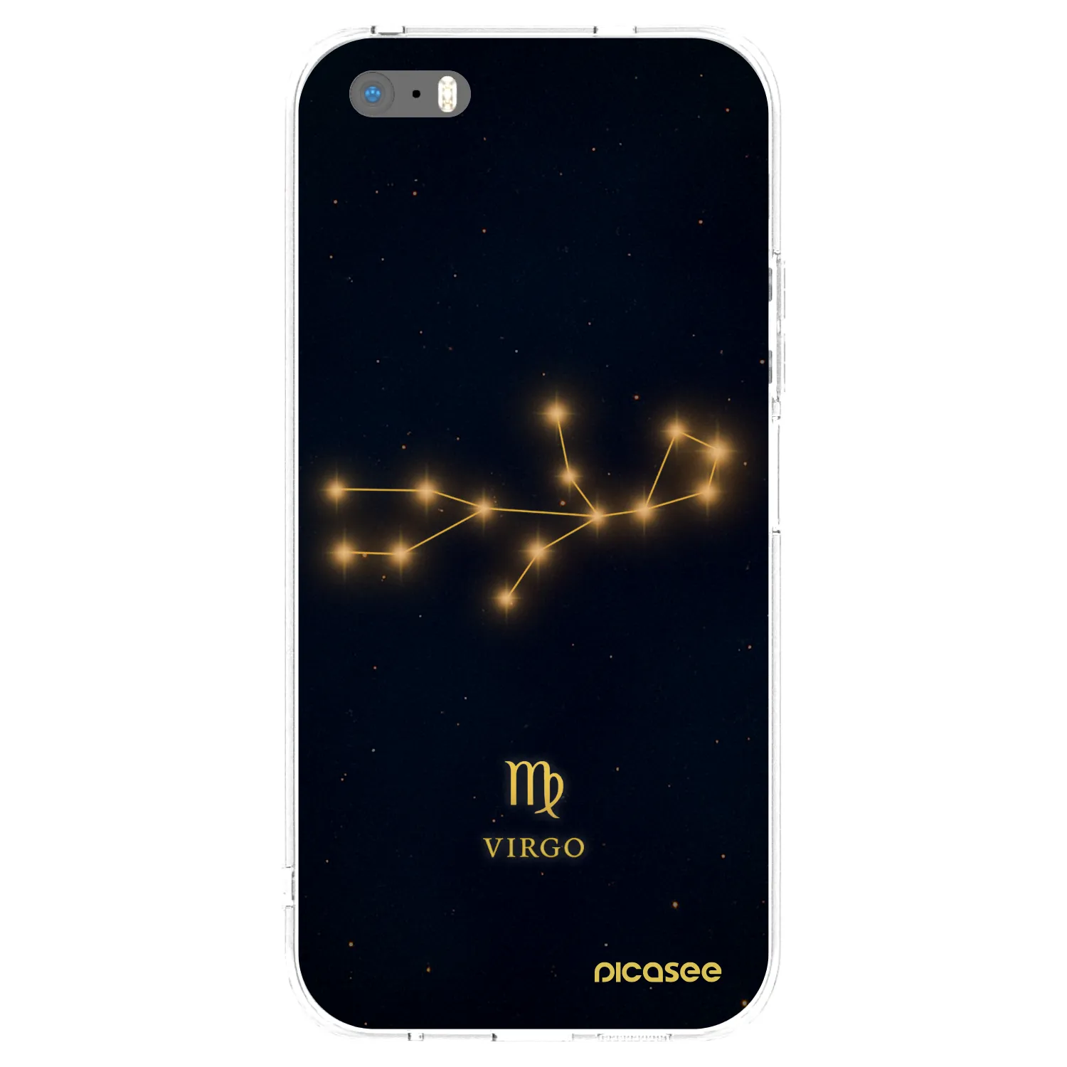 Picasee silikonski prozorni ovitek za Apple iPhone 6 Plus/6S Plus - VIRGO