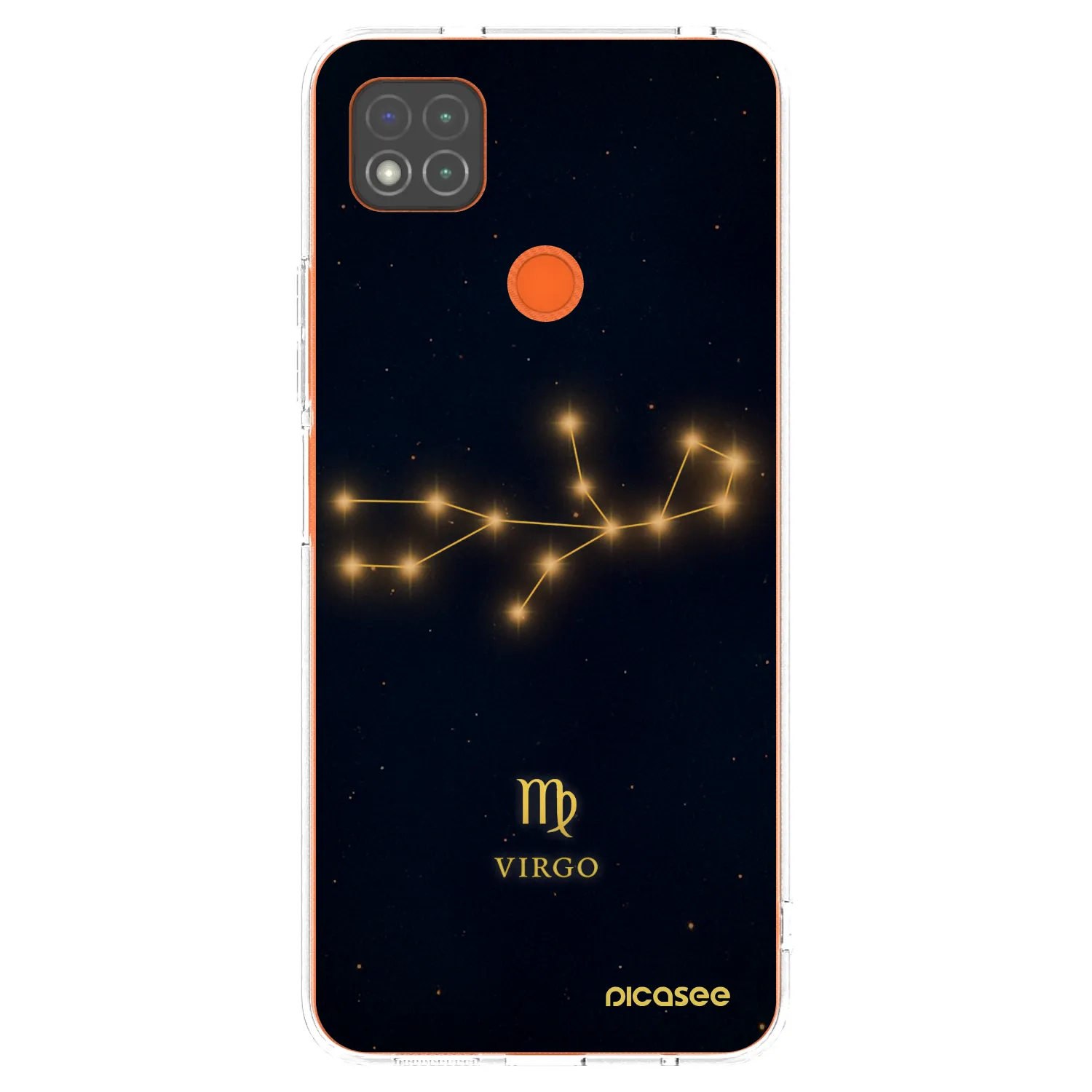Picasee silikonski prozorni ovitek za Xiaomi Redmi 9C - VIRGO