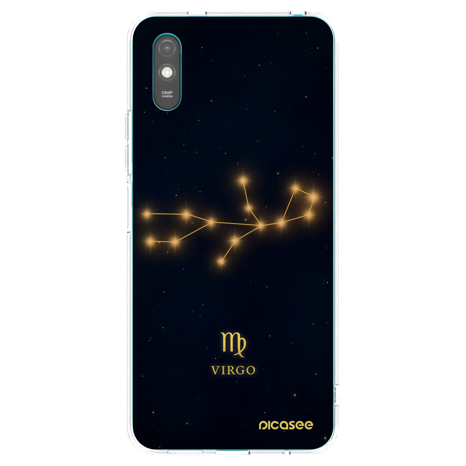 Picasee silikonski prozorni ovitek za Xiaomi Redmi 9A - VIRGO