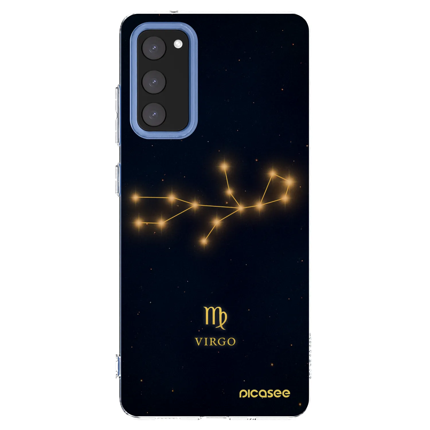 Picasee silikonski prozorni ovitek za Samsung Galaxy S20 FE - VIRGO