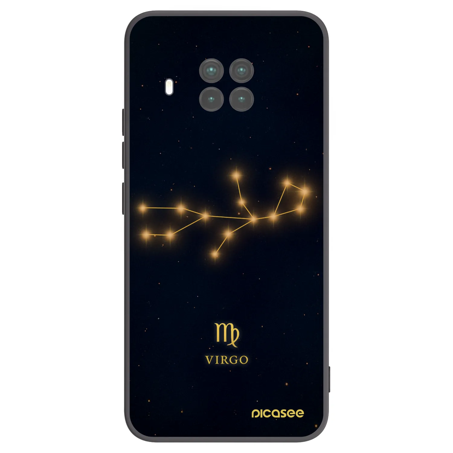 Picasee silikonski črni ovitek za Xiaomi Mi 10T Lite - VIRGO