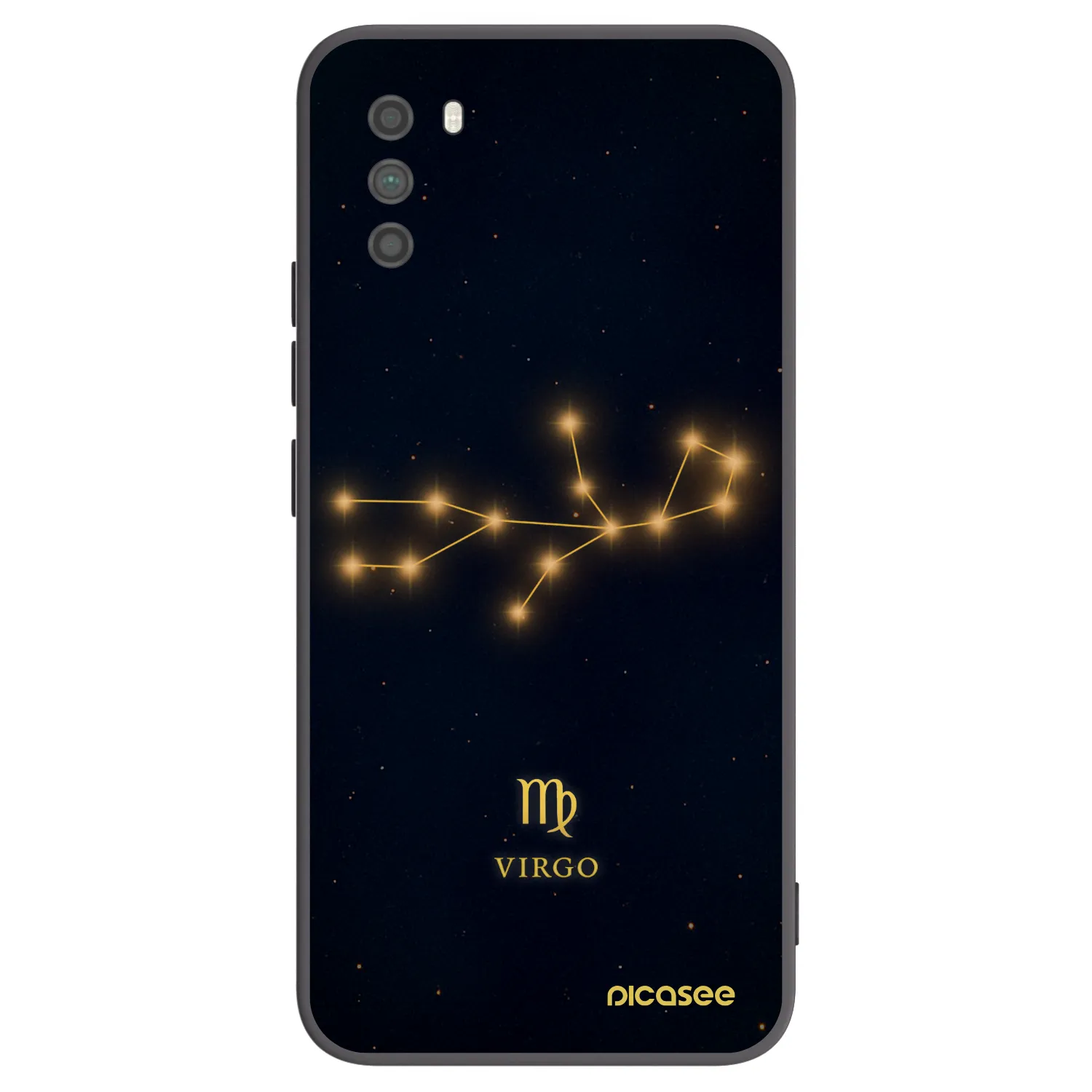 Picasee silikonski črni ovitek za Xiaomi Poco M3 - VIRGO