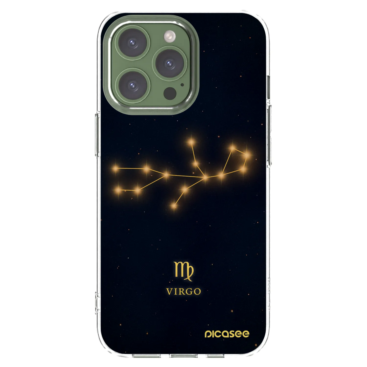 Picasee silikonski prozorni ovitek za Apple iPhone 13 Pro - VIRGO