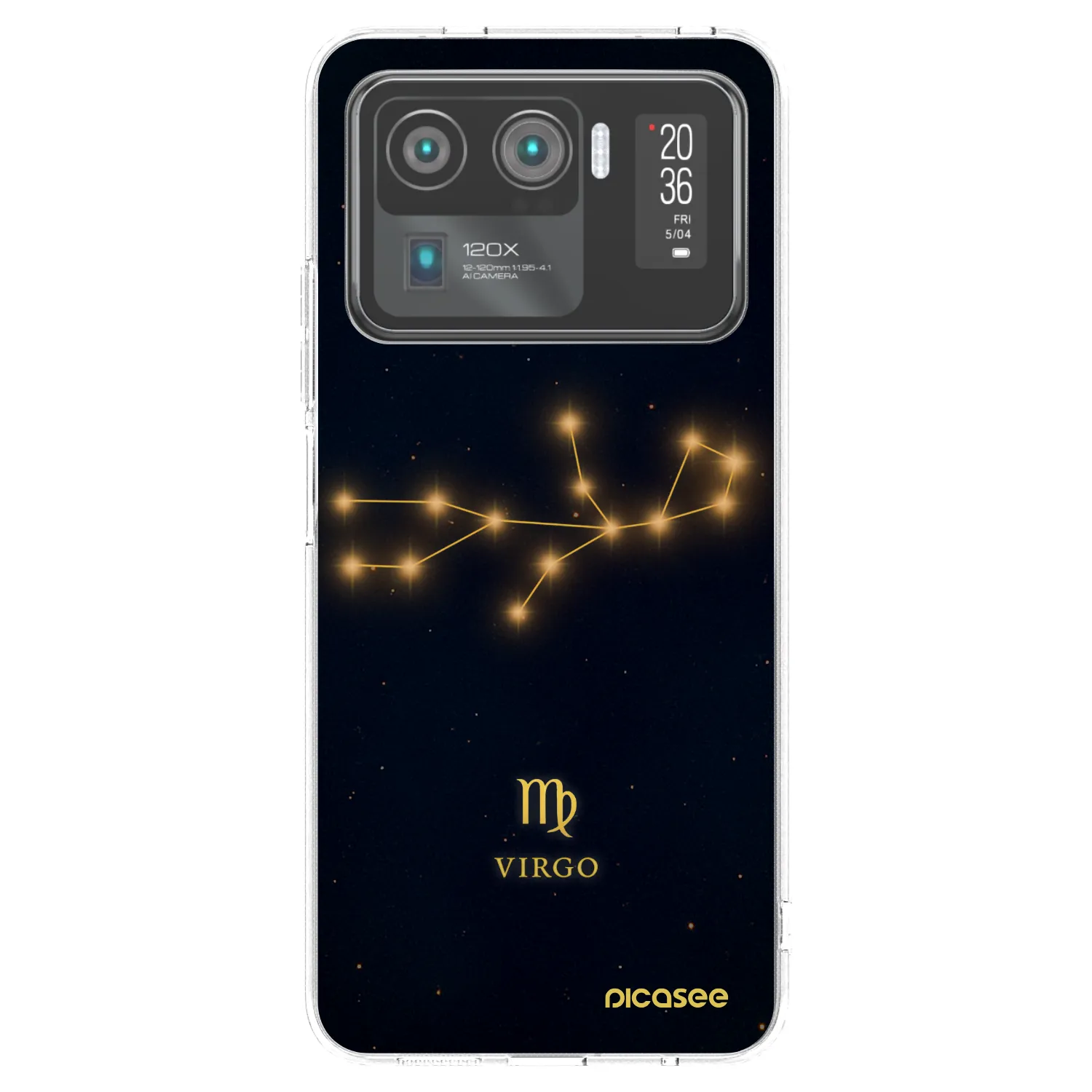 Picasee silikonski prozorni ovitek za Xiaomi Mi 11 Ultra - VIRGO